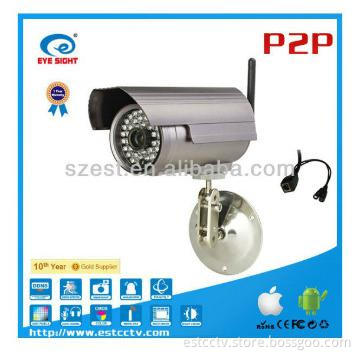 UPNP Megapixel Waterproof WIFI IP Camera with IR-CUT function